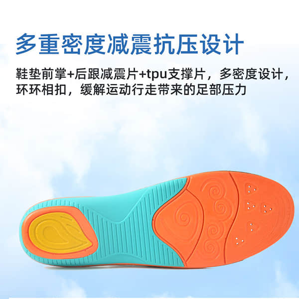 Arch support flat foot insole orthopedic insole for plantar fasciitis
