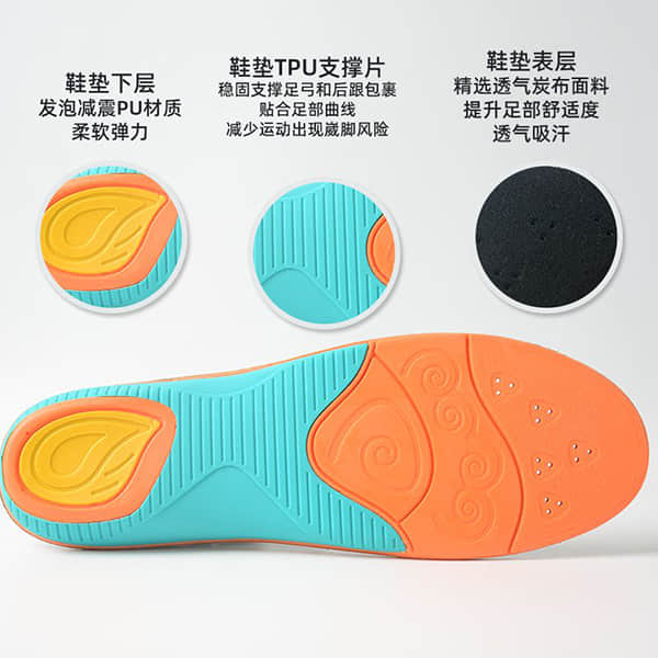 Arch support flat foot insole orthopedic insole for plantar fasciitis